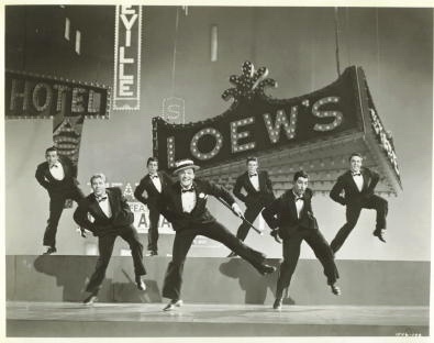 Gene Kelly And Six Unknown Backup Dancers