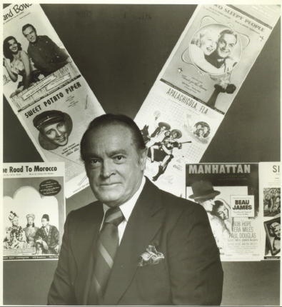 Bob Hope Black And White Promotion Photograph