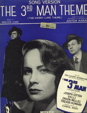 The 3rd Man Theme ( Song Version) The Harry Lime Theme