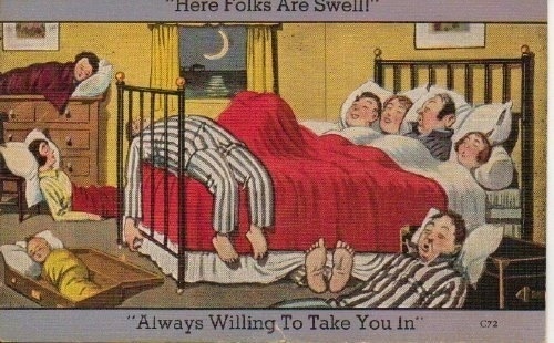 Here Folks Are Swell, Always Willing To Take You In