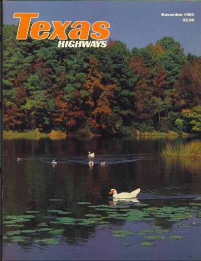 Texas Highways Magazine November 1985 The Official Texas State Travel