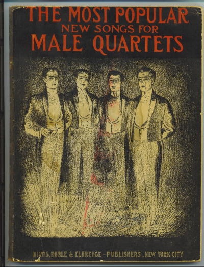 The Most Popular New Songs For Male Quartets The Untruthful Daisy, Persian Serenade, Hosanna to the Living Lord, Mary Had a Little Lamb, Round the Old Camp Fire, Sad is the Soul of the Sea, Cupid's Way, April and November