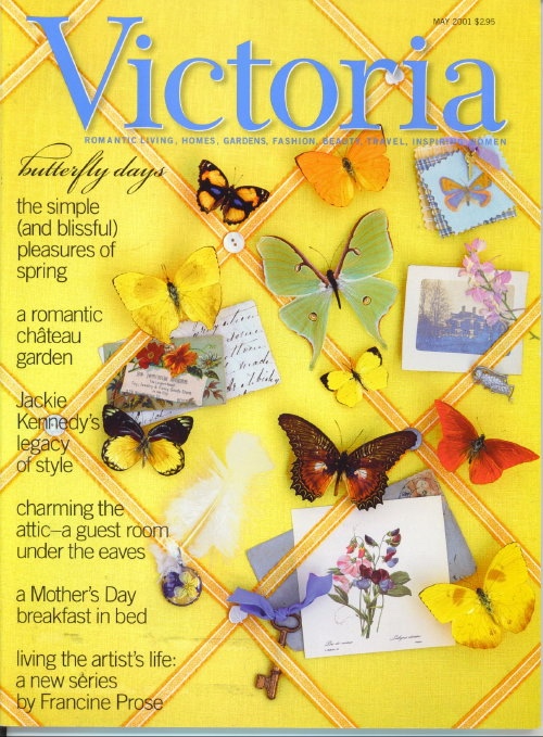 Victoria Magazine May 2001: Butterfly Days