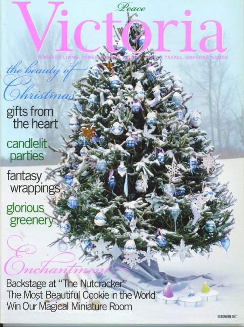 Victoria Magazine December 2001: The Beauty Of Christmas