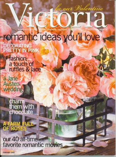 Victoria Magazine, February 2002, Romantic Ideas You'll Love