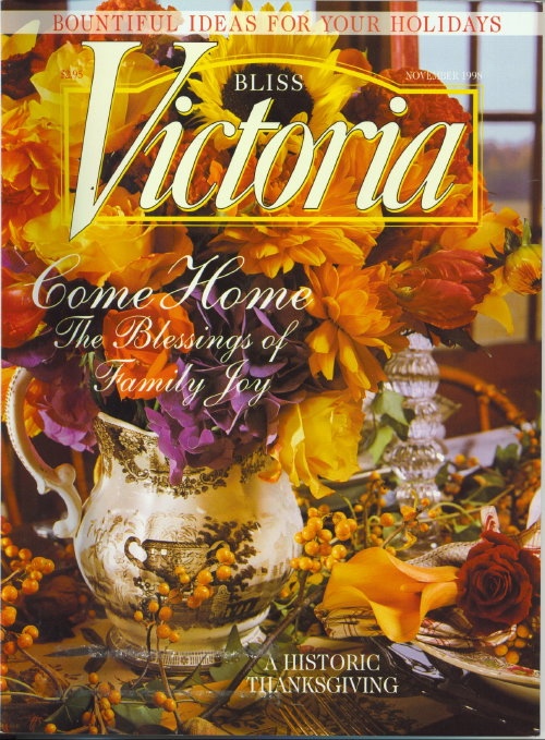 Victoria Magazine November 1998: Come Home, The Blessings Of Family Joy