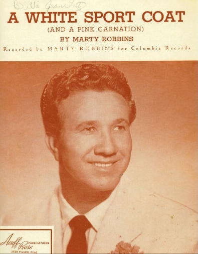 A White Sport Coat ( And A Pink Carnation) By Marty Robbins