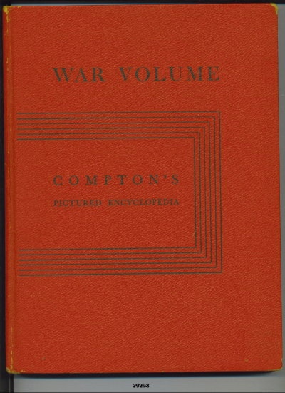 War Volume of Compton's Pictured Encyclopedia