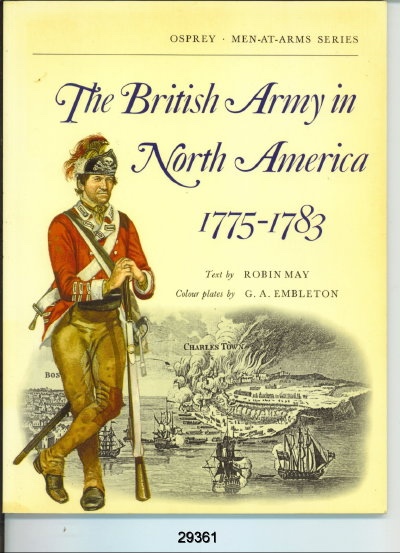 The British Army in North America 1775-83
