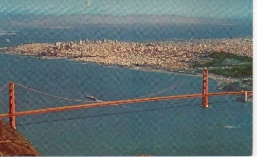 Air View Of Golden Gate Bridge