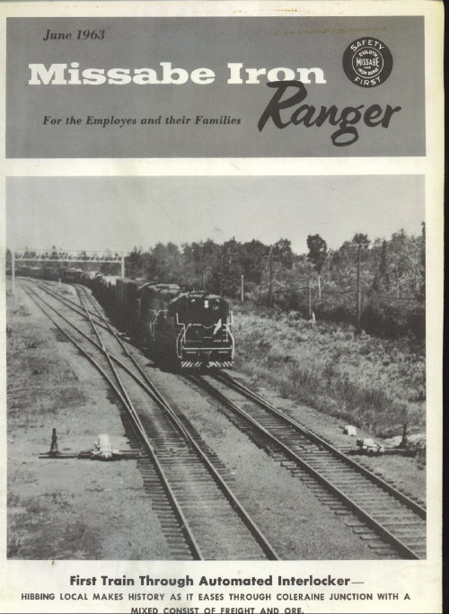 Missabe Iron Ranger, June 1963 For Employees and Their Families