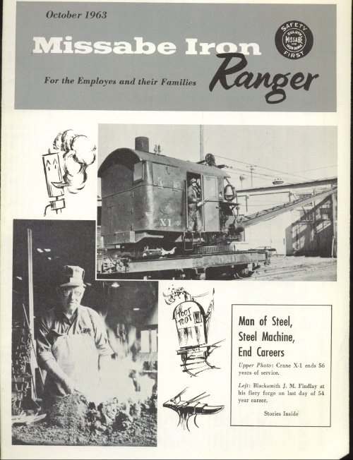 Missabe Iron Ranger, October 1963 For Employees and Their Families