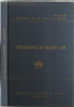 Fundamentals of Military Law