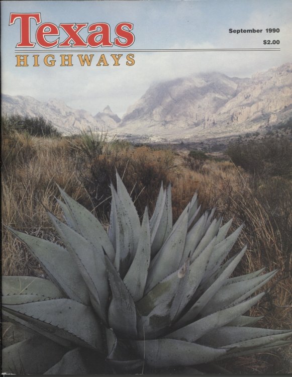Texas Highways Magazine, September 1990 The Official Texas State Travel Magazine