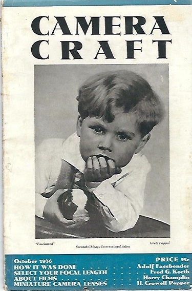 Camera Craft October 1936 A Photographic Monthly Volume XLIII Number 10
