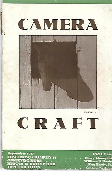Camera Craft September 1937 A Photographic Monthly Volume XLIV Number 9