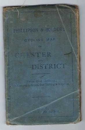 Phillipson & Golder's Cycling Map Of Chester And District