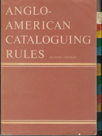 Anglo-american Cataloguing Rules Second Edition