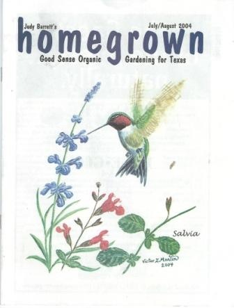 Homegrown, Good Sense Organic Gardening For Texas, July / August 2004