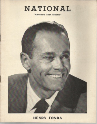 Henry Fonda In Point Of No Return A New Play by Paul Osborn Based on the Novel by John P. Marquand