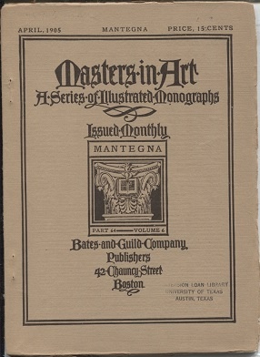 Masters In Art, A Series Of Illustrated Monographs, April 1905, Mantegna Part 64, Volume 6