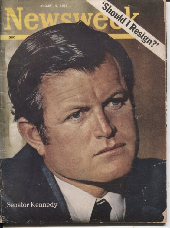 Newsweek, August 4, 1969, Senator [ted] Kennedy