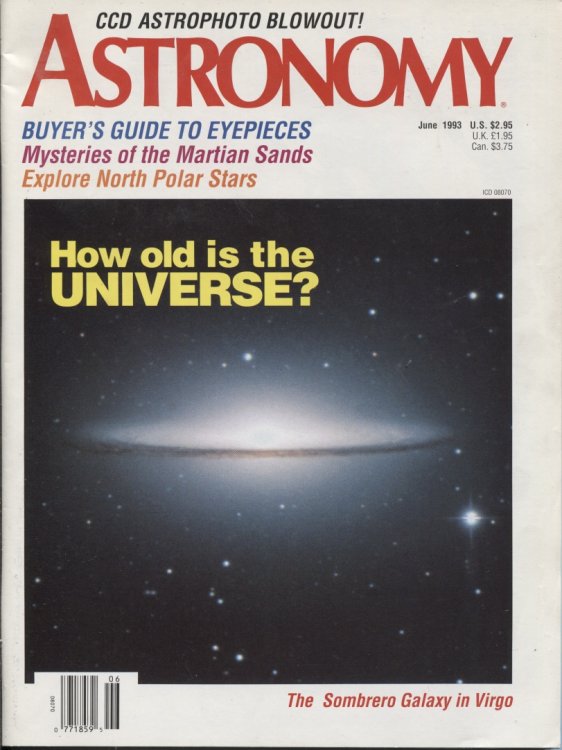 Astronomy, June 1993, Volume 21, No. 6 20th Anniversary Year