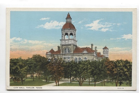 Taylor, Texas Original City Hall To Beckemeyer, Illinois from Denison, Texas