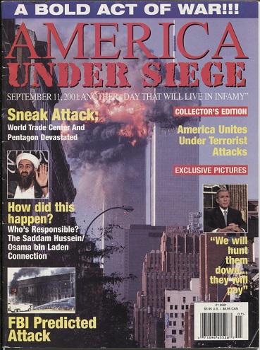 America Under Seige, Issue #1 A Bold Act of War ! ! !
