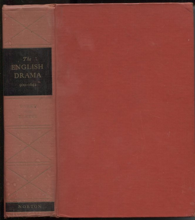 The English Drama; An Anthology, 900-1642