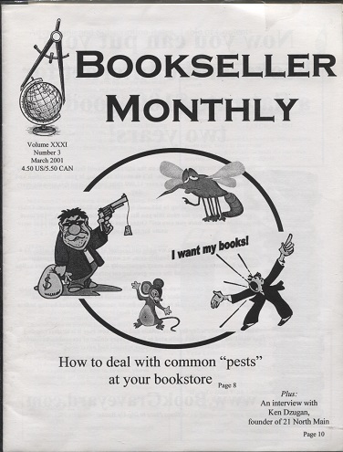 Bookseller Monthly, March 2001 Volume XXXI, Number 3