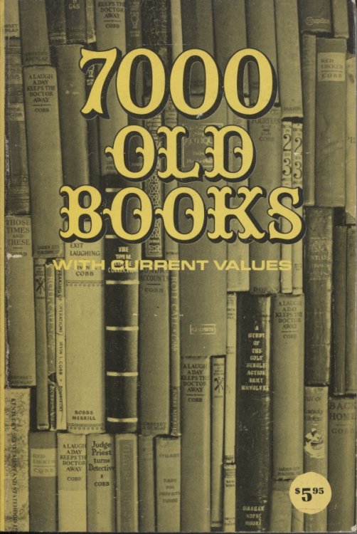 7000 Old Books With Current Values