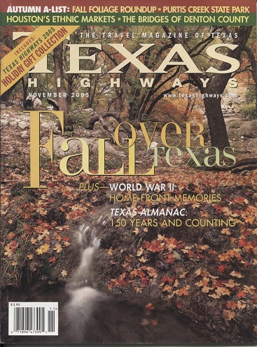 Texas Highways Magazine, November 2005 Travel Magazine of Texas