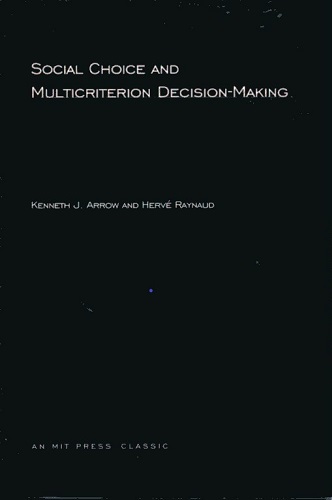 Social Choice and Multicriterion Decision-Making