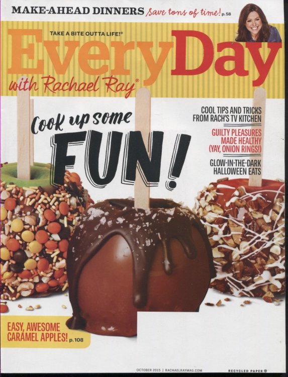 Every Day With Rachael Ray, October 2015 Take a Bite Outta Life