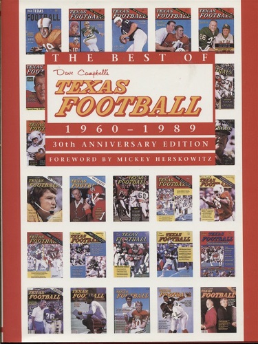The Best Of Dave Campbell's Texas Football, 1960-1989 30th Anniversary Edition