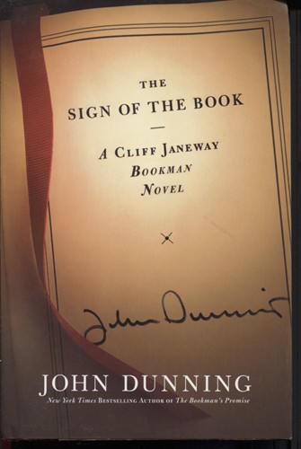 The Sign Of The Book A Cliff Janeway Bookman Novel