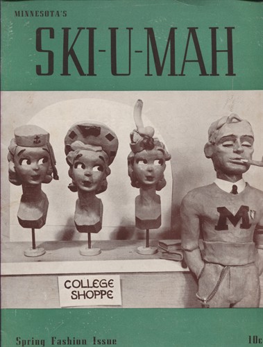 Minnesota's Ski-U-mah, April, 1941 Vol. 20, No. 6, Spring Fashion Issue