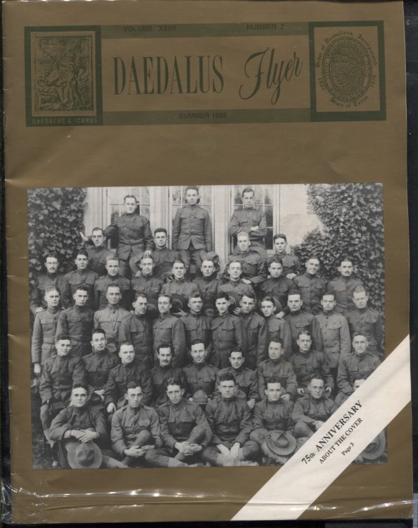 Daedalus Flyer 75th Anniversary, Volume XXXII, #2, Summer 1992