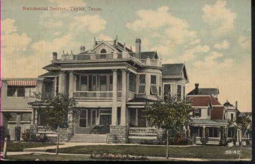 Residential Section, Taylor, Texas