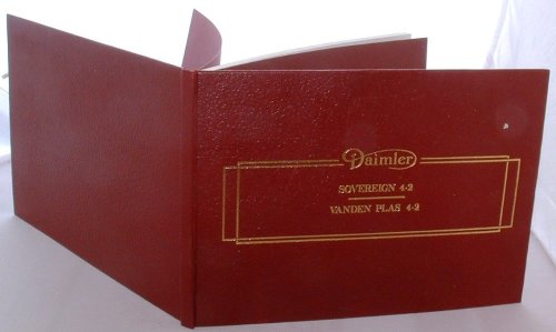 Daimler Sovereign 4.2 Vanden Plas 4.2 Serie III Handbook
