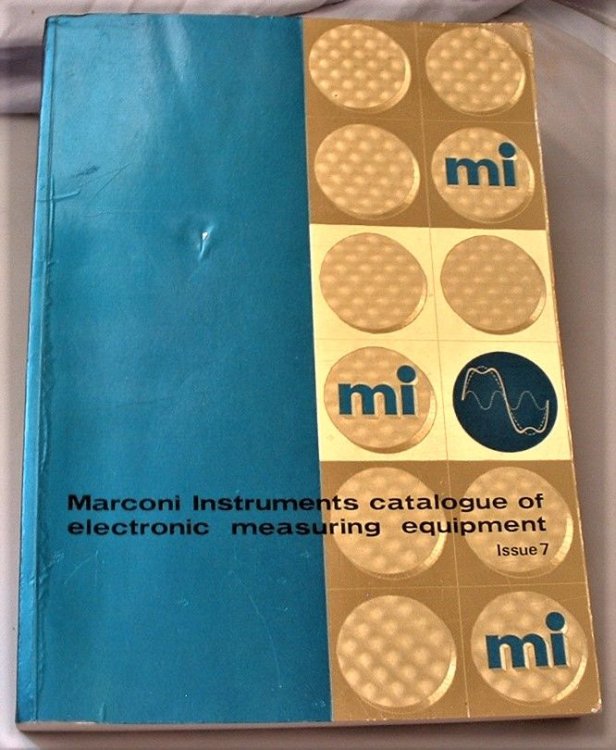 Marconi Instruments Catalogue of Electronic Measuring Equipment Issue 7