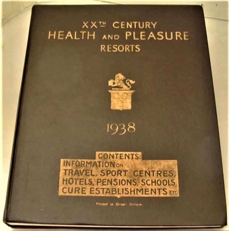 XXth Century Health and Pleasure Resorts, 38th Edition 1938-39