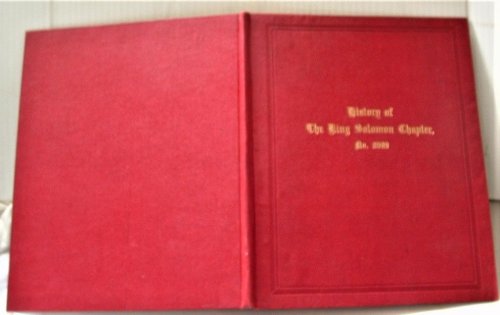 History of the King Solomon Chapter No. 2029