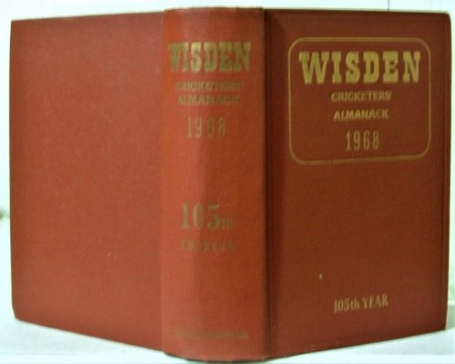Wisden cricketers' almanack 1968, 105th Year