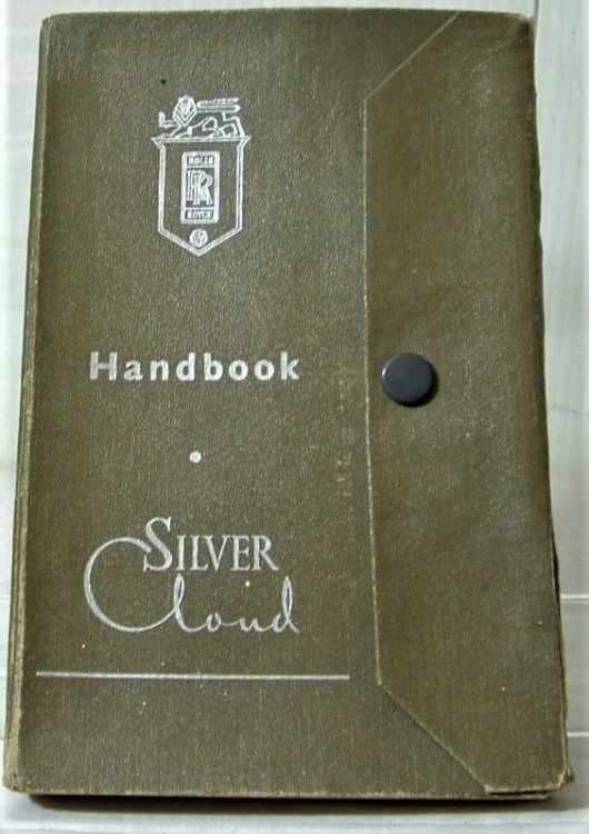 The Handbook Of The Rolls-Royce Silver Cloud VII