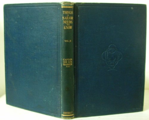 Things a Sailor Needs to Know; Vol. II