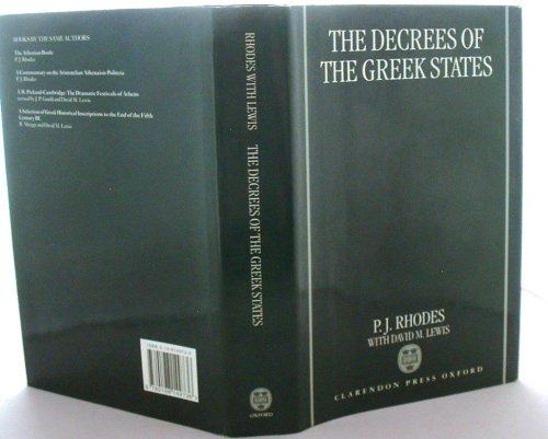 The Decrees of the Greek States
