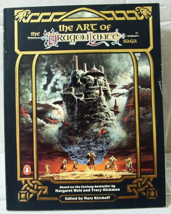 The Art of the Dragonlance Saga: Based on the Fantasy Bestseller by Margaret Weis and Tracy Hickman