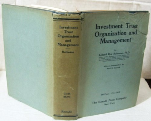 Investment Trust Organisation and Management